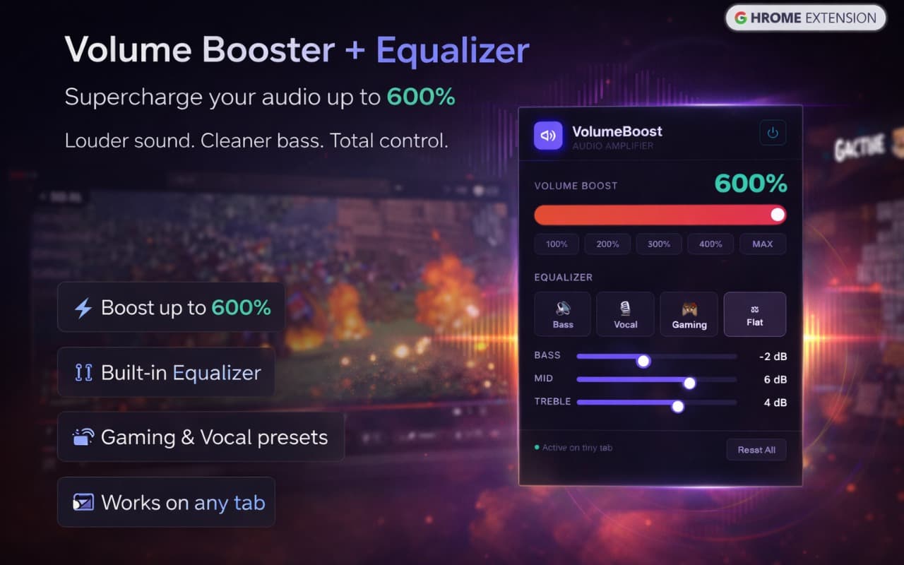Volume Booster preview